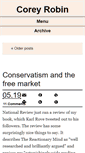 Mobile Screenshot of coreyrobin.com