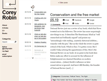 Tablet Screenshot of coreyrobin.com